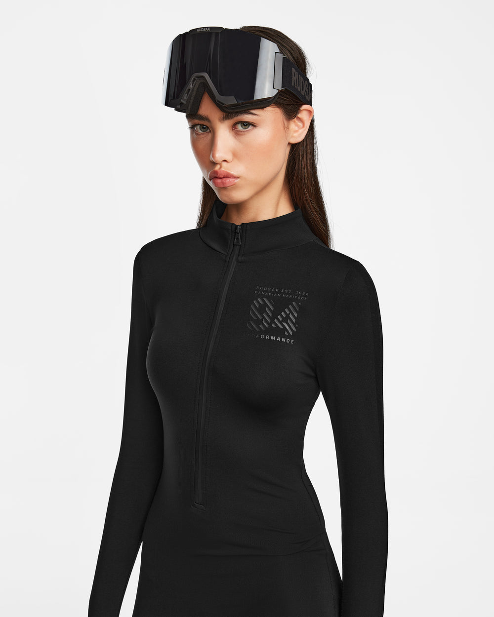 ZADIE Black Long Sleeve Bodysuit - Sleek Fit & '94 Heritage – Rudsak