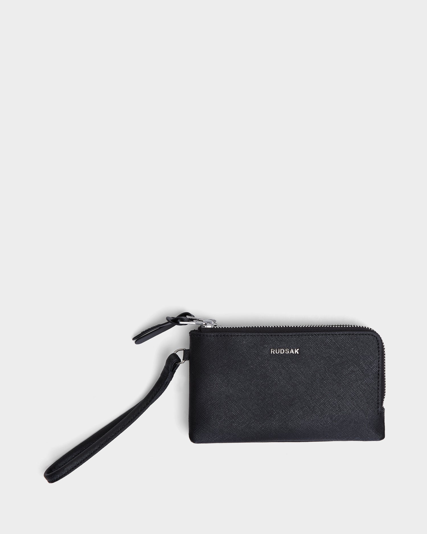 The ZURIE - L424501 Black by Rudsak is a womens leather wristlet wallet, compact in design with a convenient strap for easy carrying.