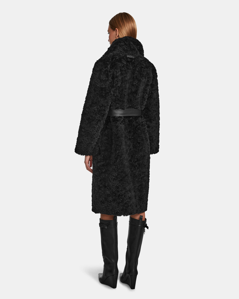 RUDSAK Annabelle Reversible Coat: Teddy & Vegan Leather Styles