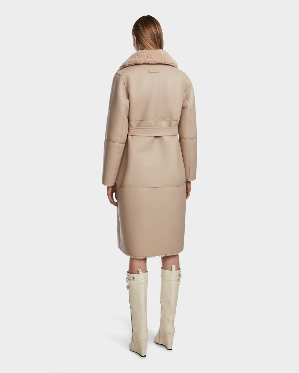 ANNABELLE Women's Reversible Teddy & Vegan Leather Coat – Rudsak
