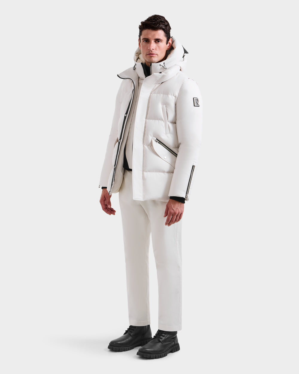 RUDSAK APOLLO H Men's Quilted Down Parka Superior Winter Warmth