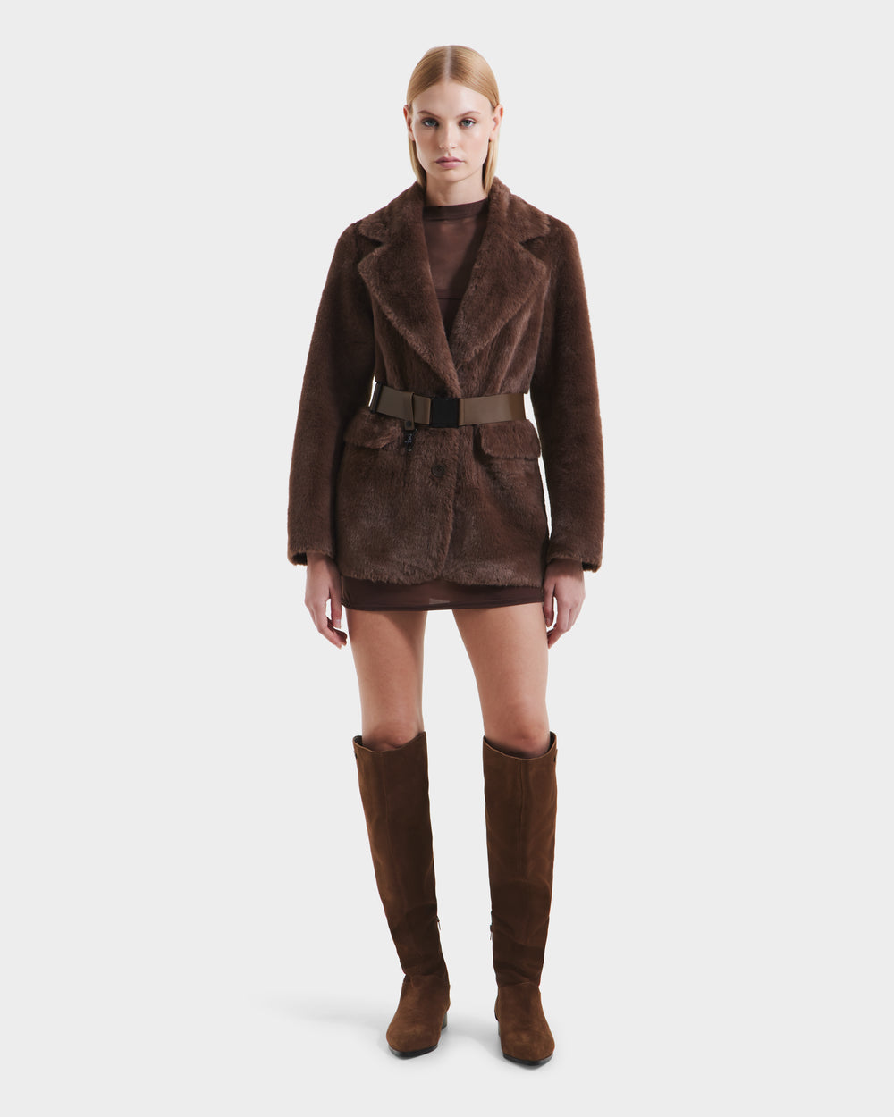 RUDSAK ASPEN F Women's Faux Fur Jacket - Style, Warmth & Comfort