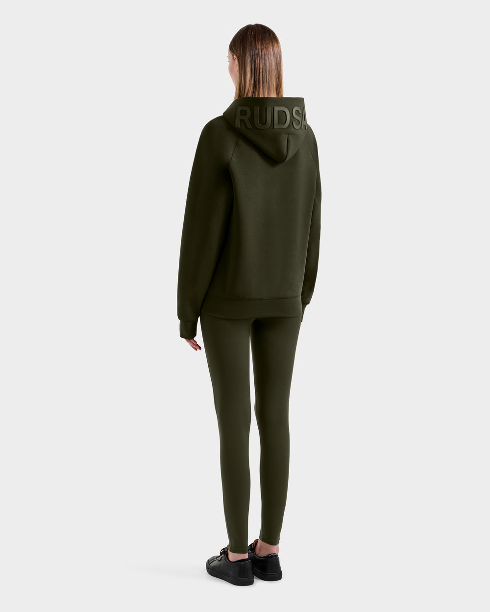 RUDSAK BARRY Dark Olive Oversized Hoodie | Cozy Unisex Style – Rudsak