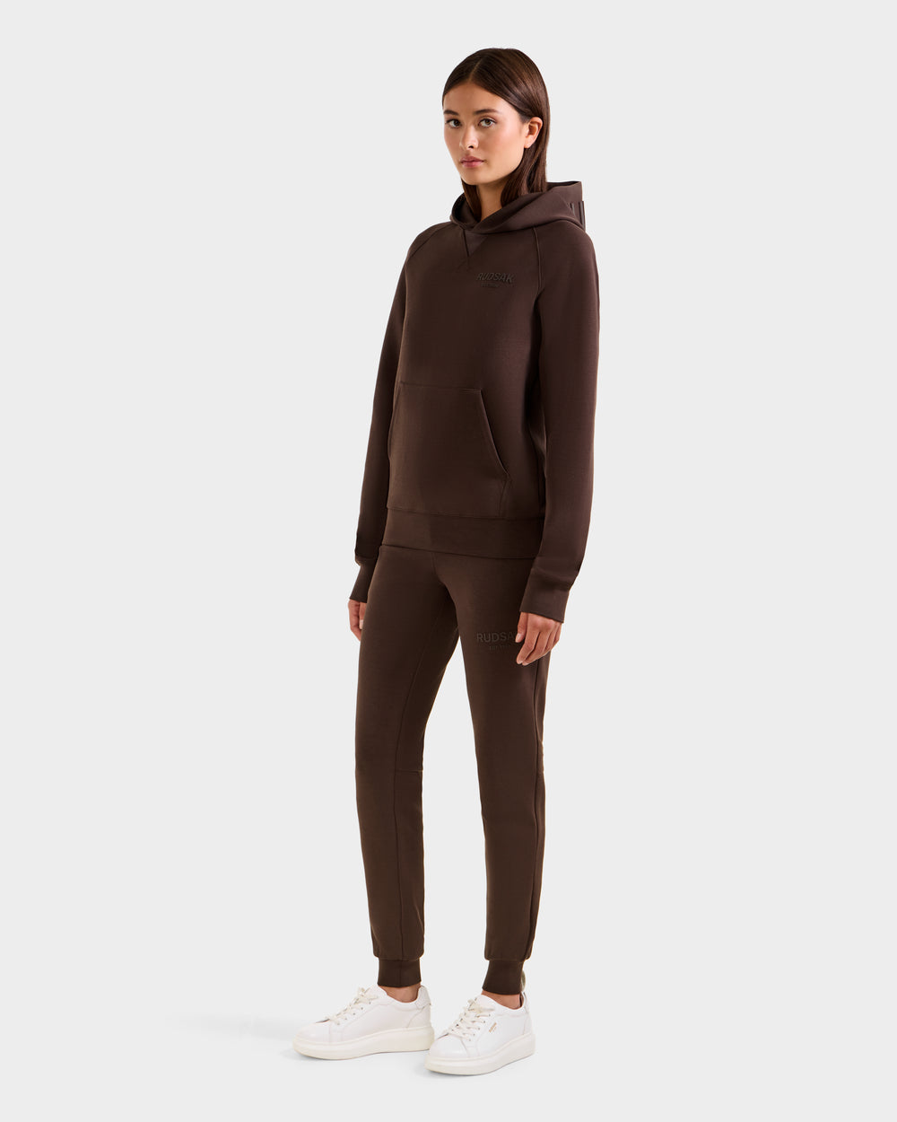 R-RONDON スエット RUDSAK BARRY Espresso Oversized Hoodie | Unisex Comfort & Style