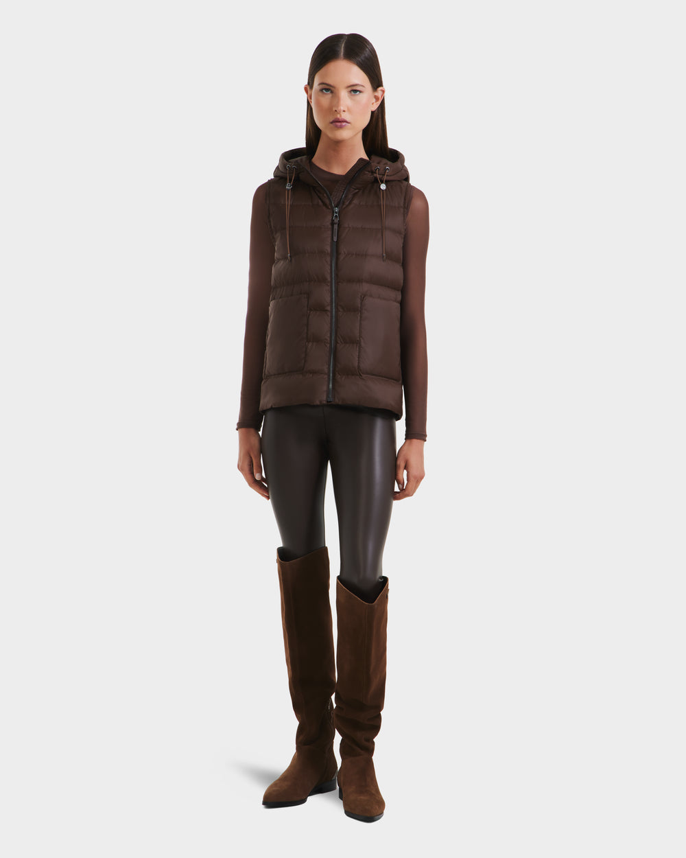 BETHANY 3-in-1 Luxury Wool-Silk-Yak Coat & Removable Down Vest BETHANY 3-in-1 Luxury Wool-Silk-Yak Coat & Removable Down Vest
