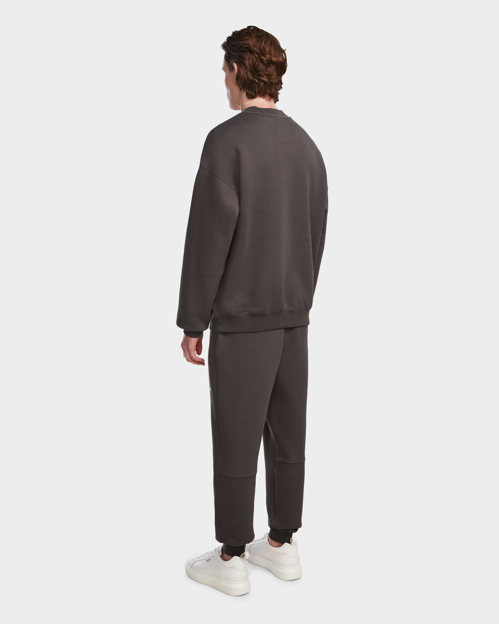 RUDSAK BRYN Grey Cotton Crewneck Sweatshirt - Genderless Comfort