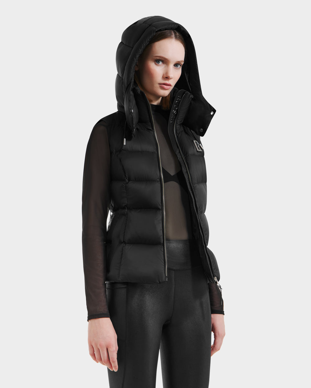 RUDSAK Cassidy N Black Women's Down Vest | Warmth & Versatility