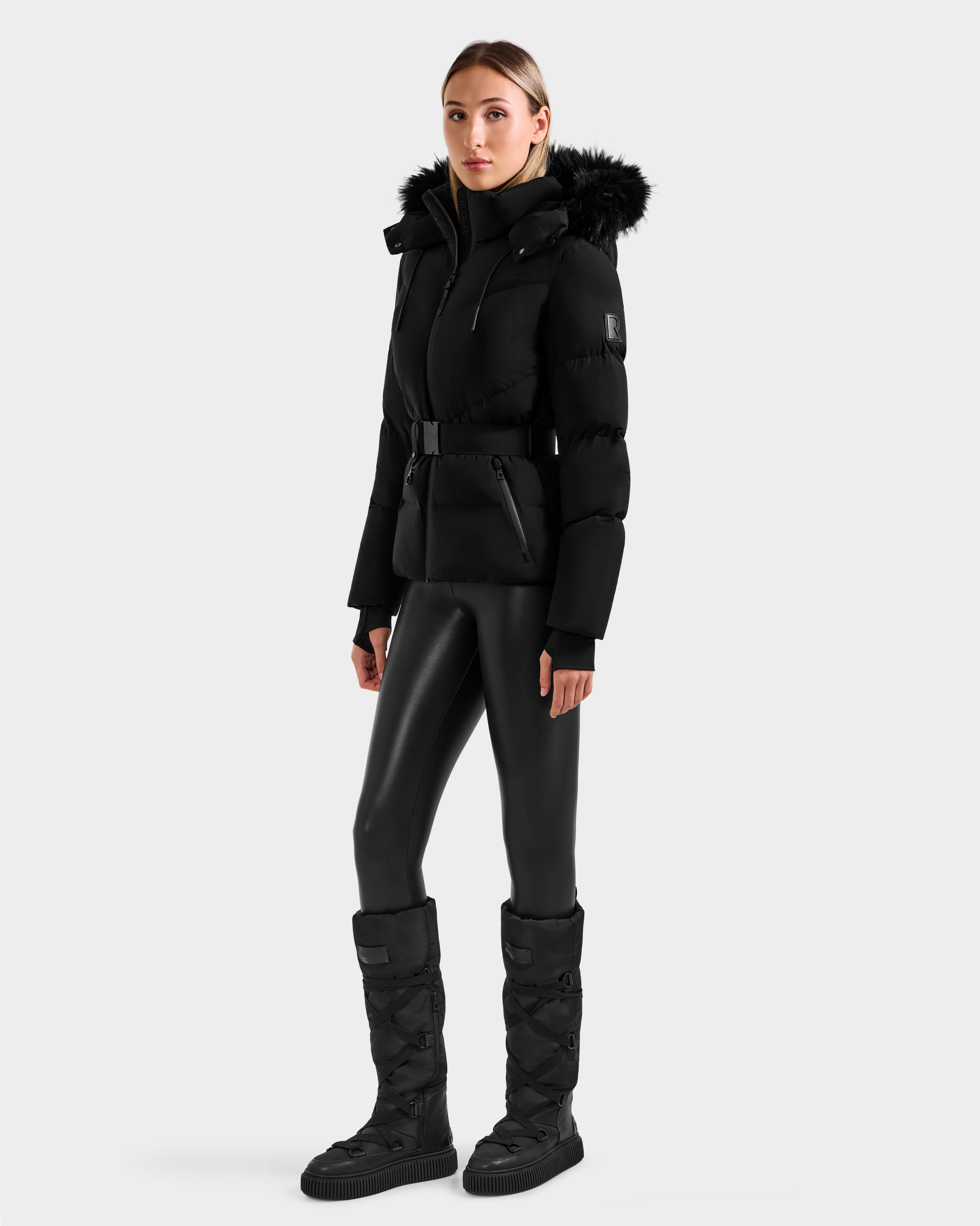 CHRISTELLE M L125542 Black Outerwear – Rudsak
