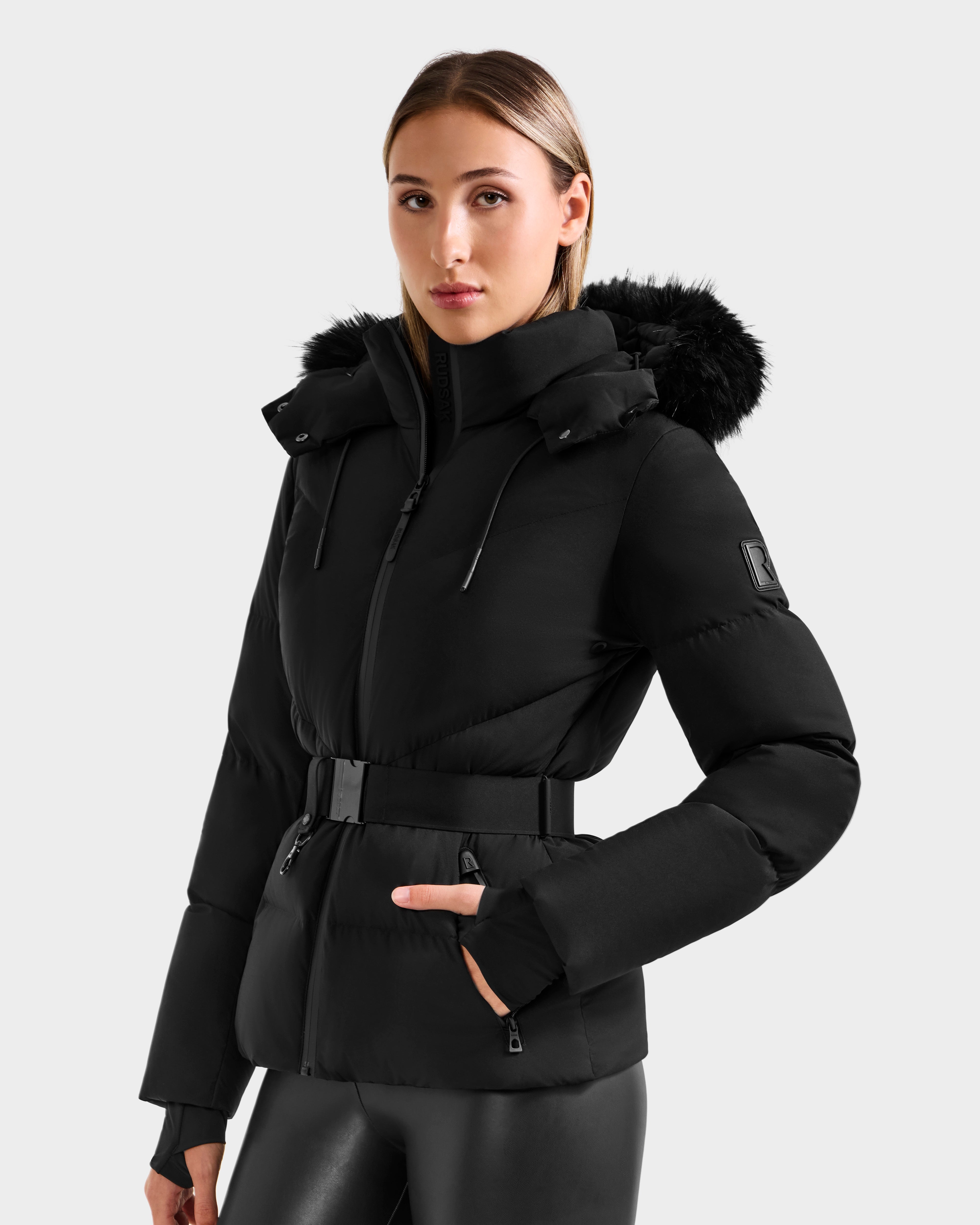 CHRISTELLE M L125542 Black Outerwear – Rudsak