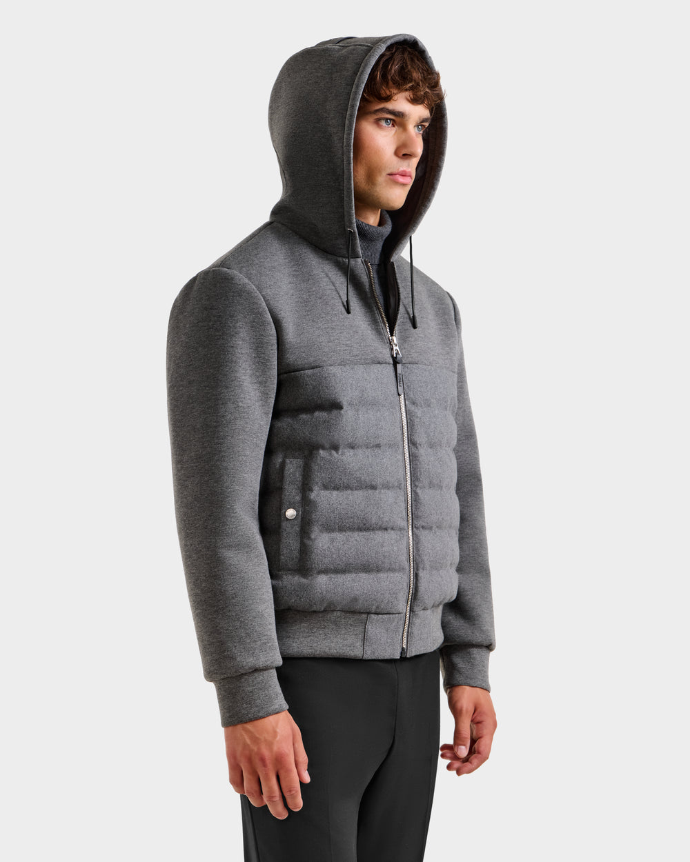 RUDSAK CURTIS W Men's Lightweight Down Jacket | Urban Grey – Rudsak