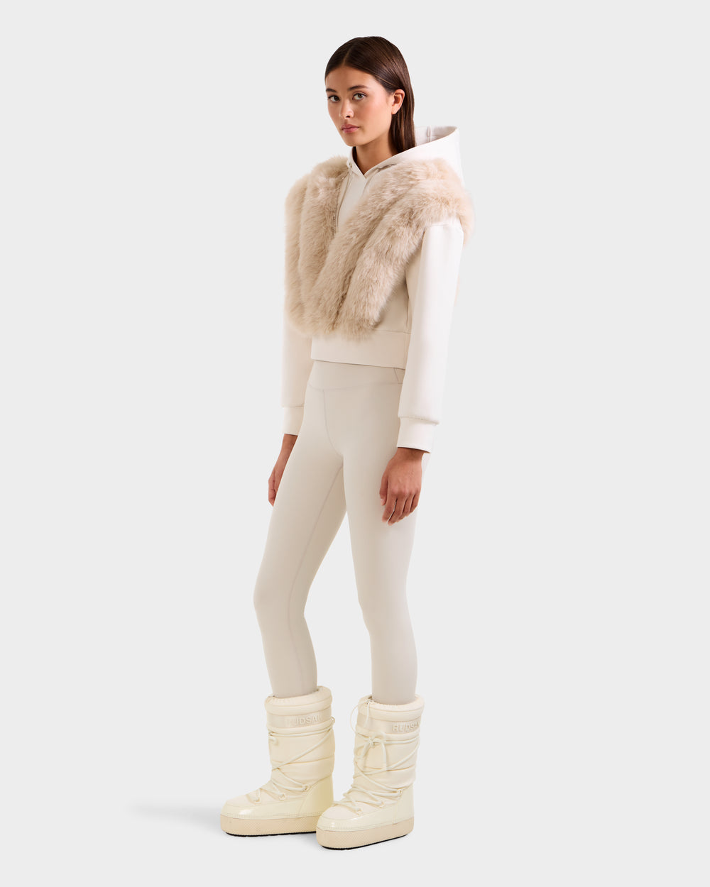 トップス andwang Fluffy fleece set beige andwang アンドワン Fluffy fleece set beige 【公式通販】