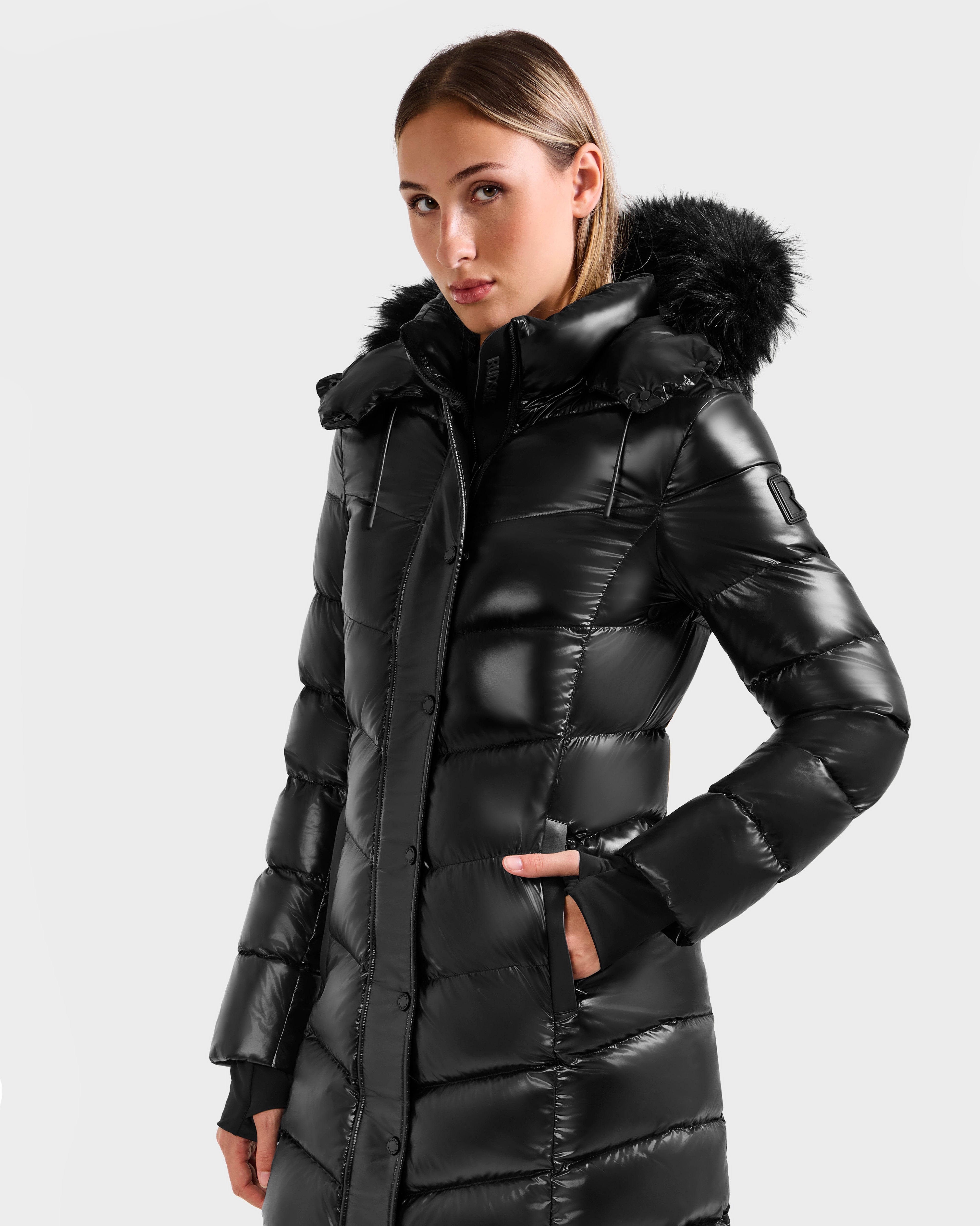 ELISA S Black Outerwear - Stylish & Versatile Jacket – Rudsak