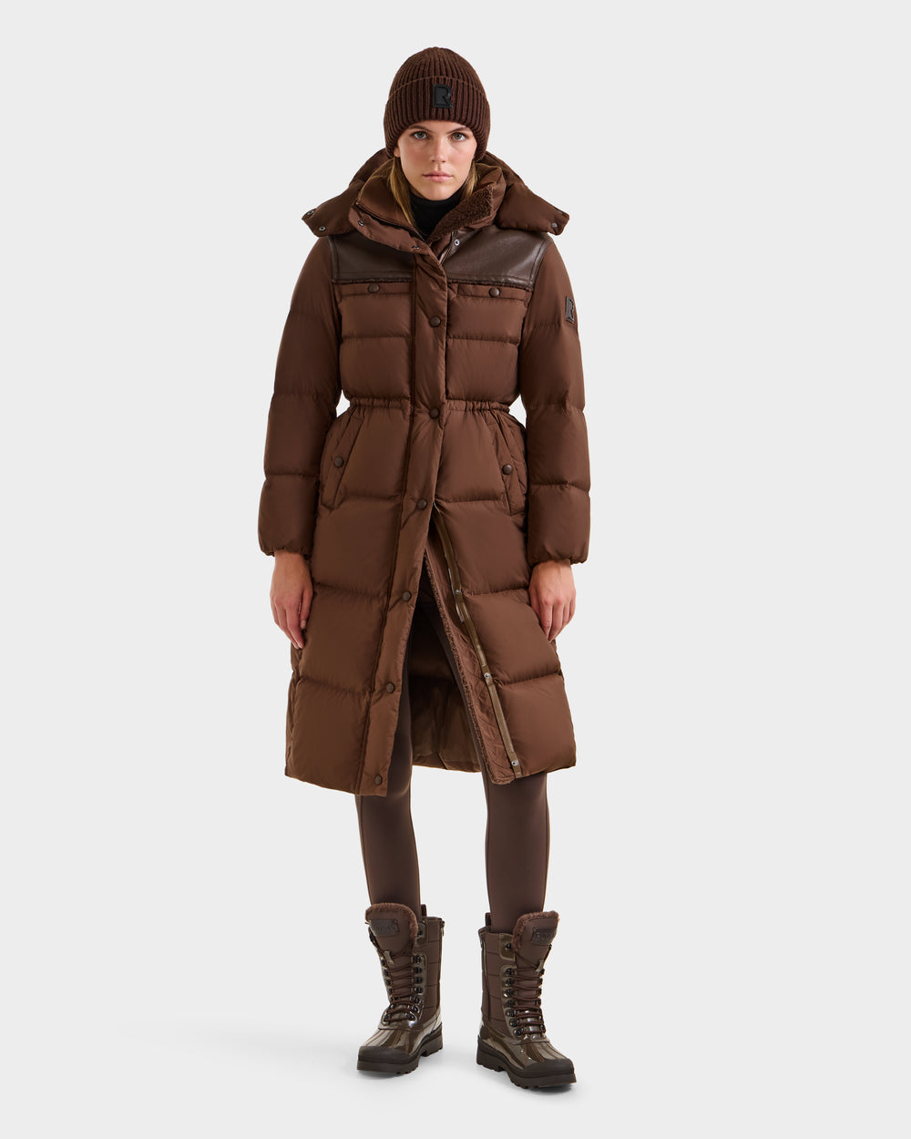 Lily ダークブラウン EMBER M-L Mocha Outerwear – Rudsak