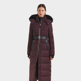 RUDSAK IZABELLA H Bordeaux Women's Puffer Coat | Warmth & Style