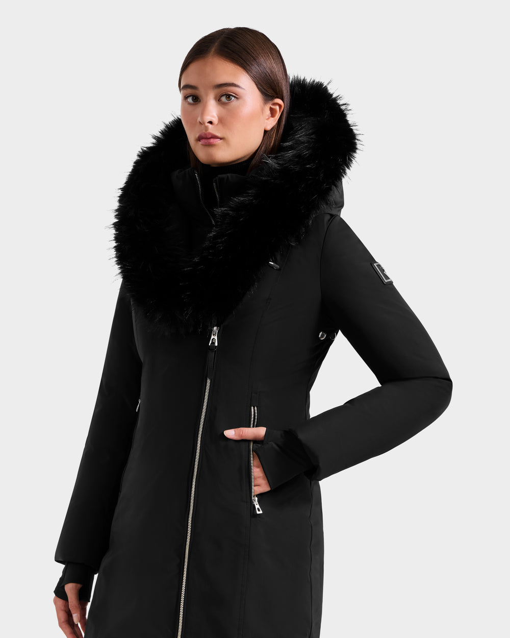 JANIS L125558 Black Outerwear: Stylish & Versatile Design – Rudsak