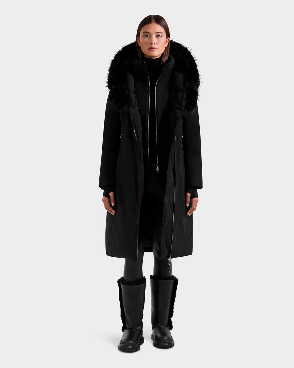 JANIS L125558 Black Outerwear: Stylish & Versatile Design – Rudsak