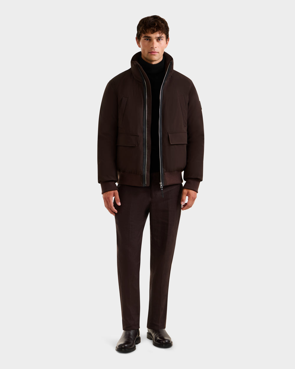 RUDSAK JEROME Men's Down Bomber - Adaptable Warmth & Tailored