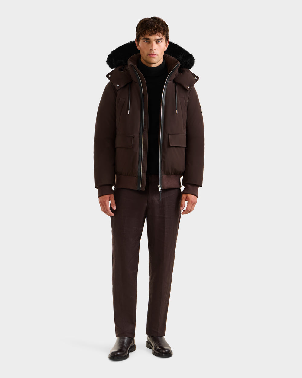 RUDSAK JEROME Men's Down Bomber - Adaptable Warmth & Tailored