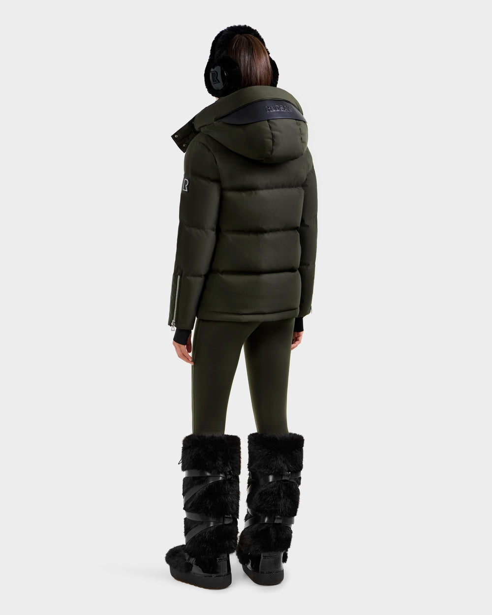 JOON H Women's Dark Olive Down Winter Jacket | 800+ Fill Power JOON H Women's Dark Olive Down Winter Jacket | 800+ Fill Power