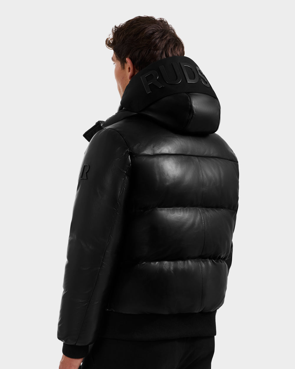 RUDSAK JORDY X Unisex Leather Quilted Bomber Jacket - Weatherproof