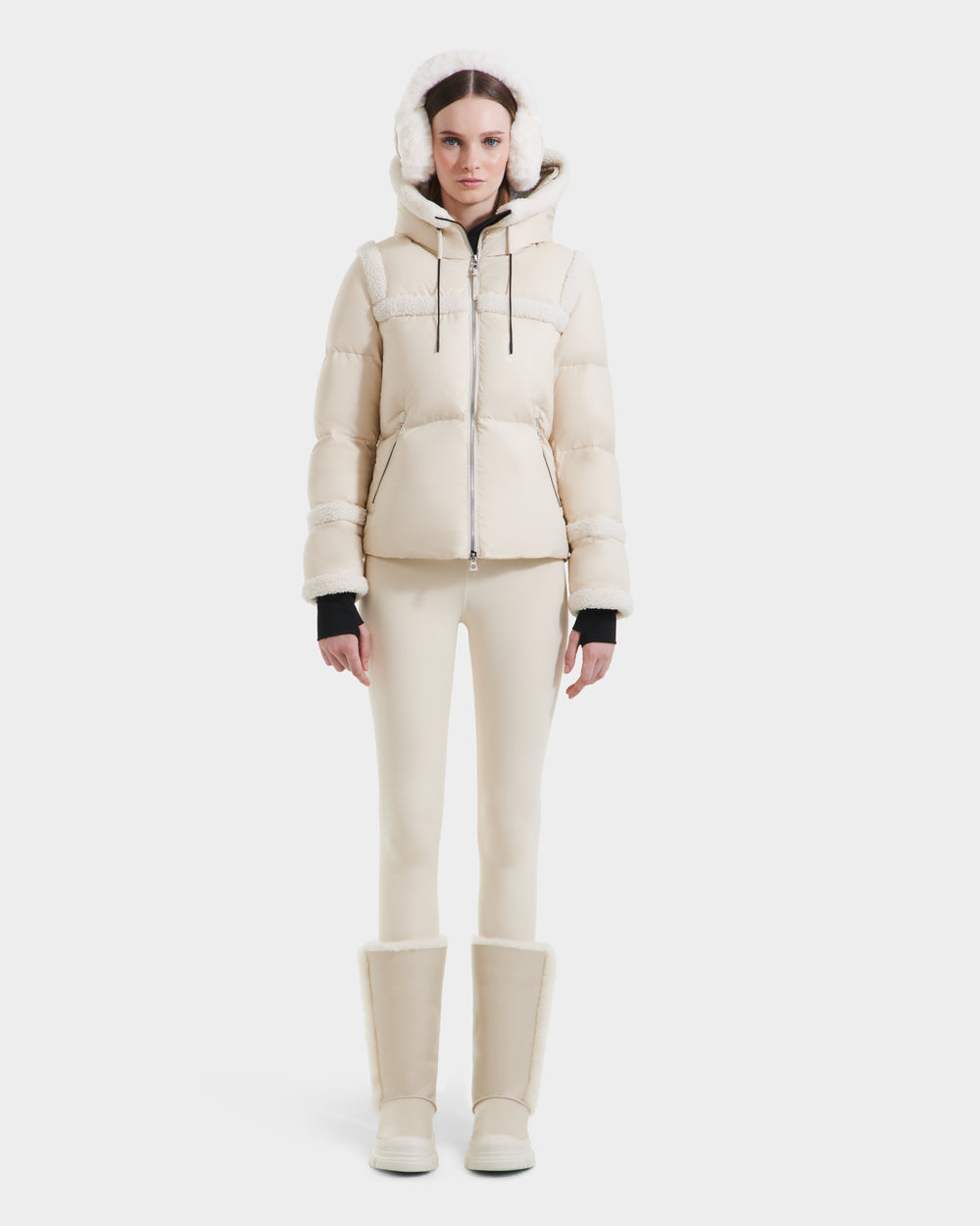 JULIANA RUDSAK Women's Short Down Puffer - Warm, Stylish