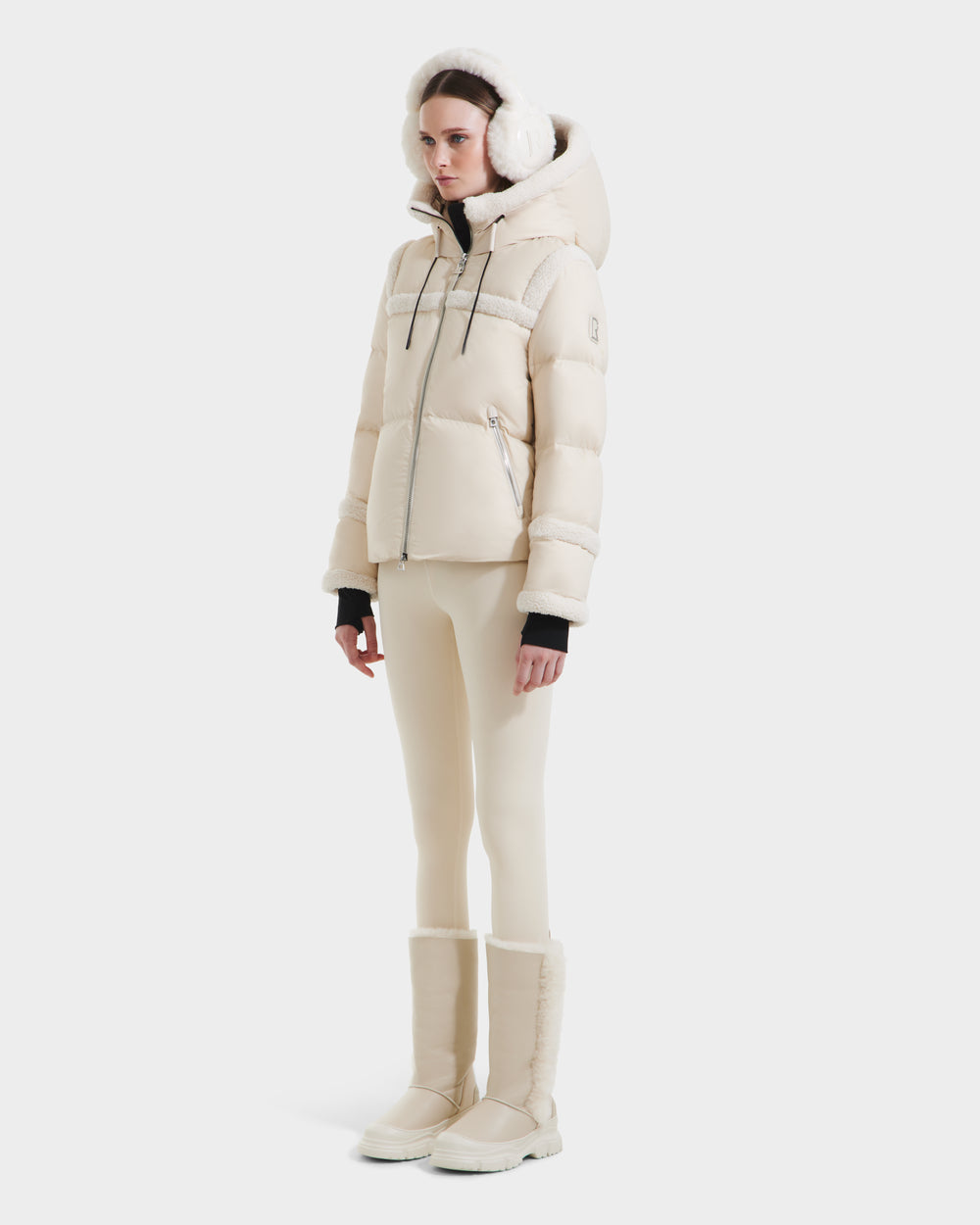 JULIANA RUDSAK Women's Short Down Puffer - Warm, Stylish