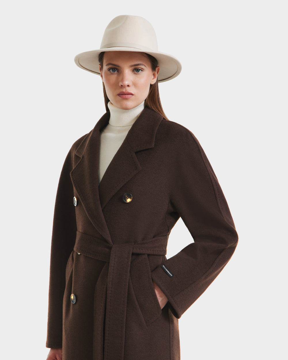 RUDSAK KOURT W Women's Luxurious Wool-Cashmere Belted Coat – Rudsak RUDSAK KOURT W Women's Luxurious Wool-Cashmere Belted Coat – Rudsak