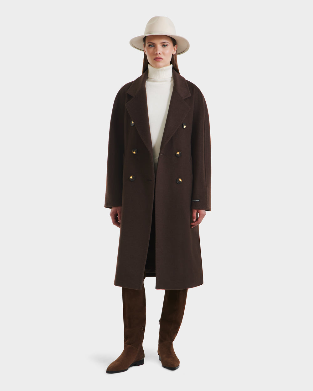RUDSAK KOURT W Women's Luxurious Wool-Cashmere Belted Coat – Rudsak RUDSAK KOURT W Women's Luxurious Wool-Cashmere Belted Coat – Rudsak