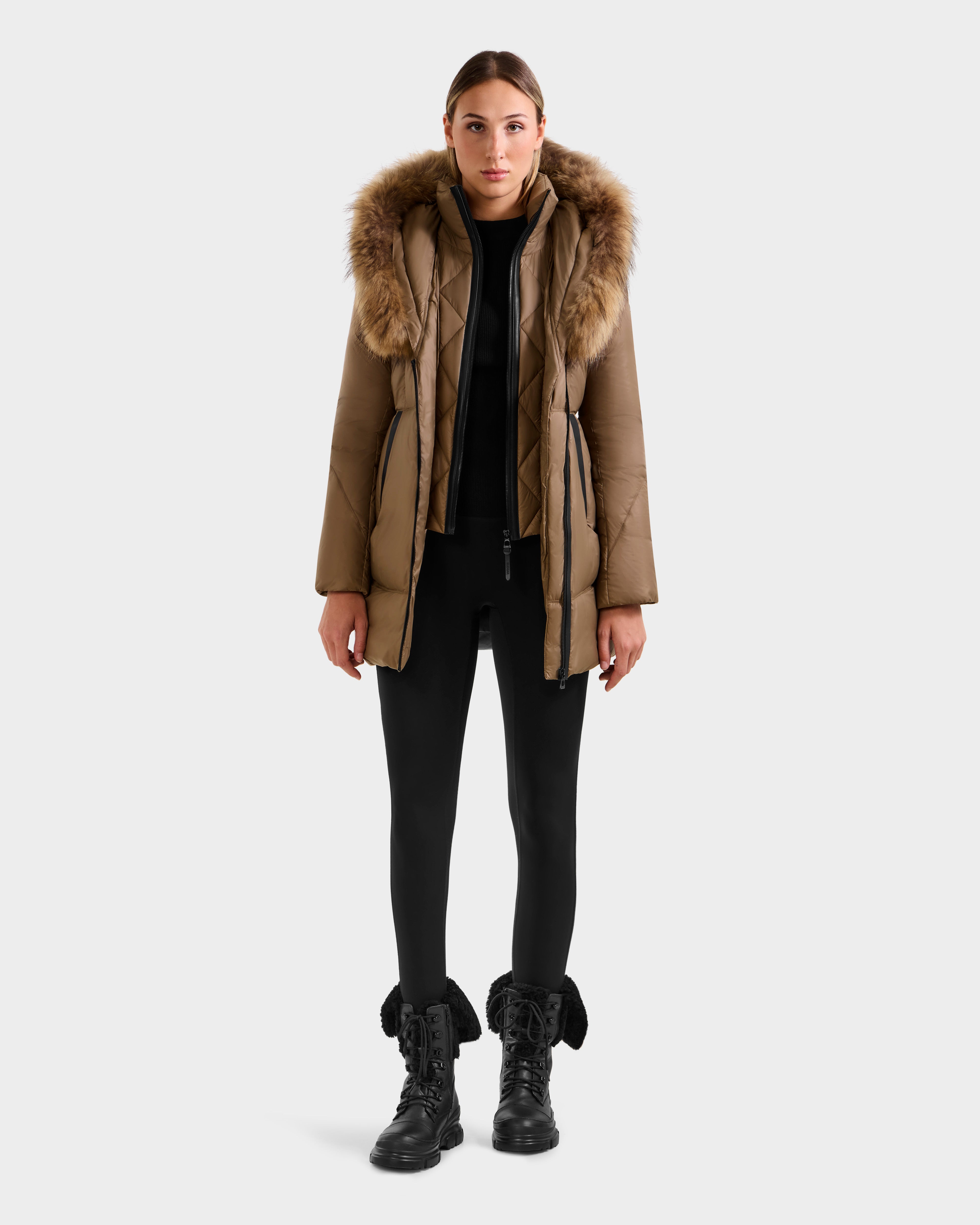 MARTINA Taupe Outerwear L125540 - Stylish Essential – Rudsak