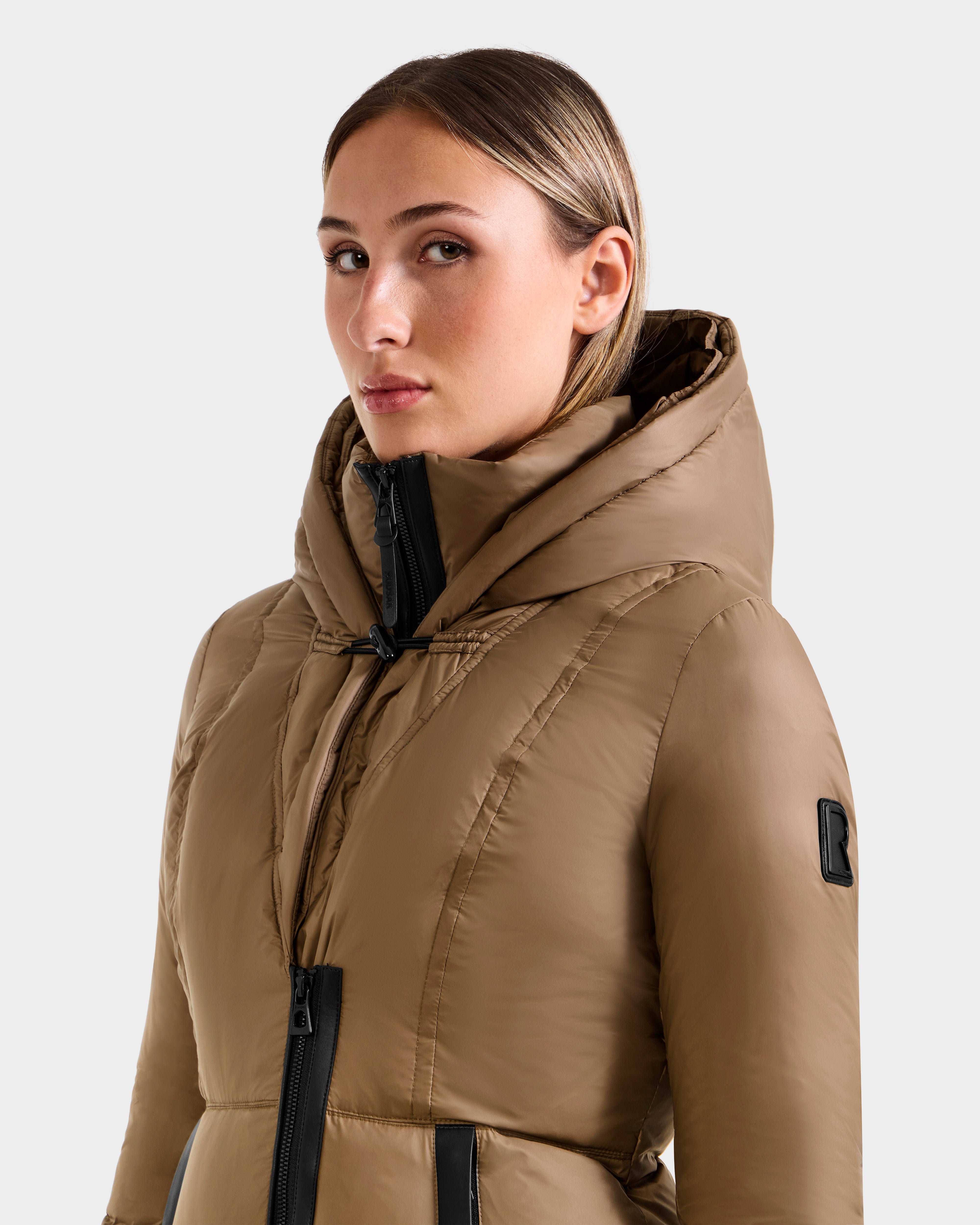 MARTINA Taupe Outerwear L125540 - Stylish Essential – Rudsak