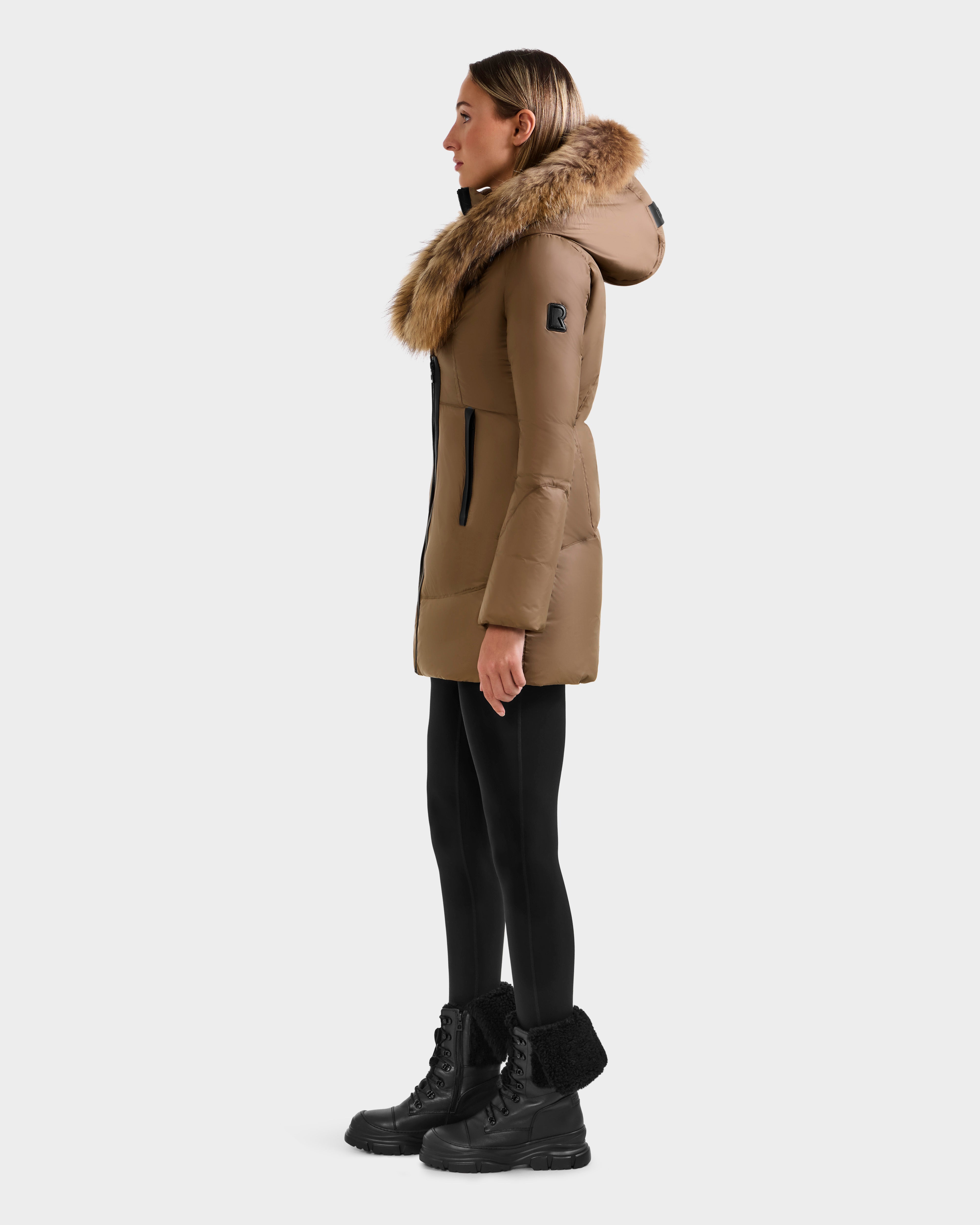 MARTINA Taupe Outerwear L125540 - Stylish Essential – Rudsak