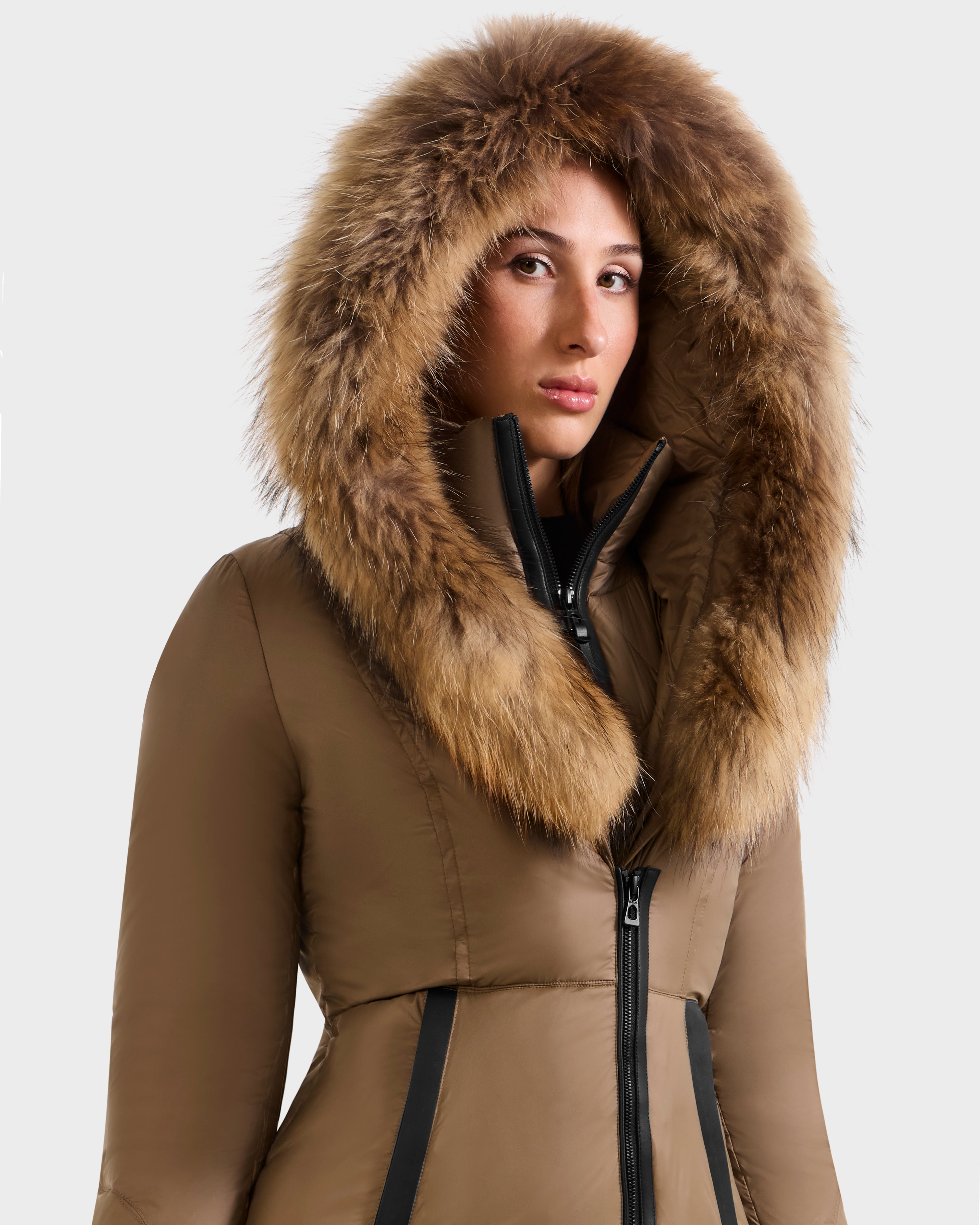 MARTINA Taupe Outerwear L125540 - Stylish Essential – Rudsak