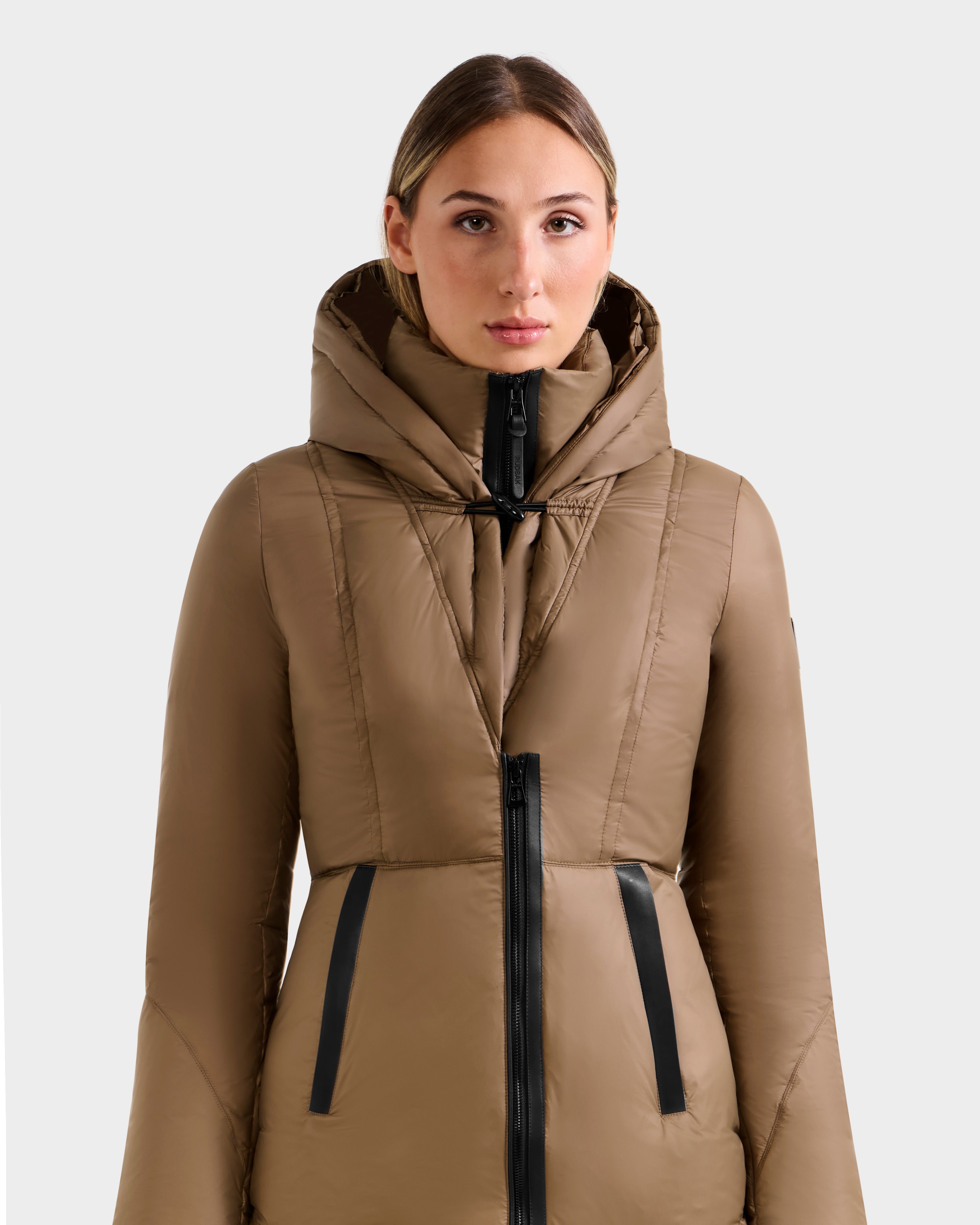 MARTINA Taupe Outerwear L125540 - Stylish Essential – Rudsak