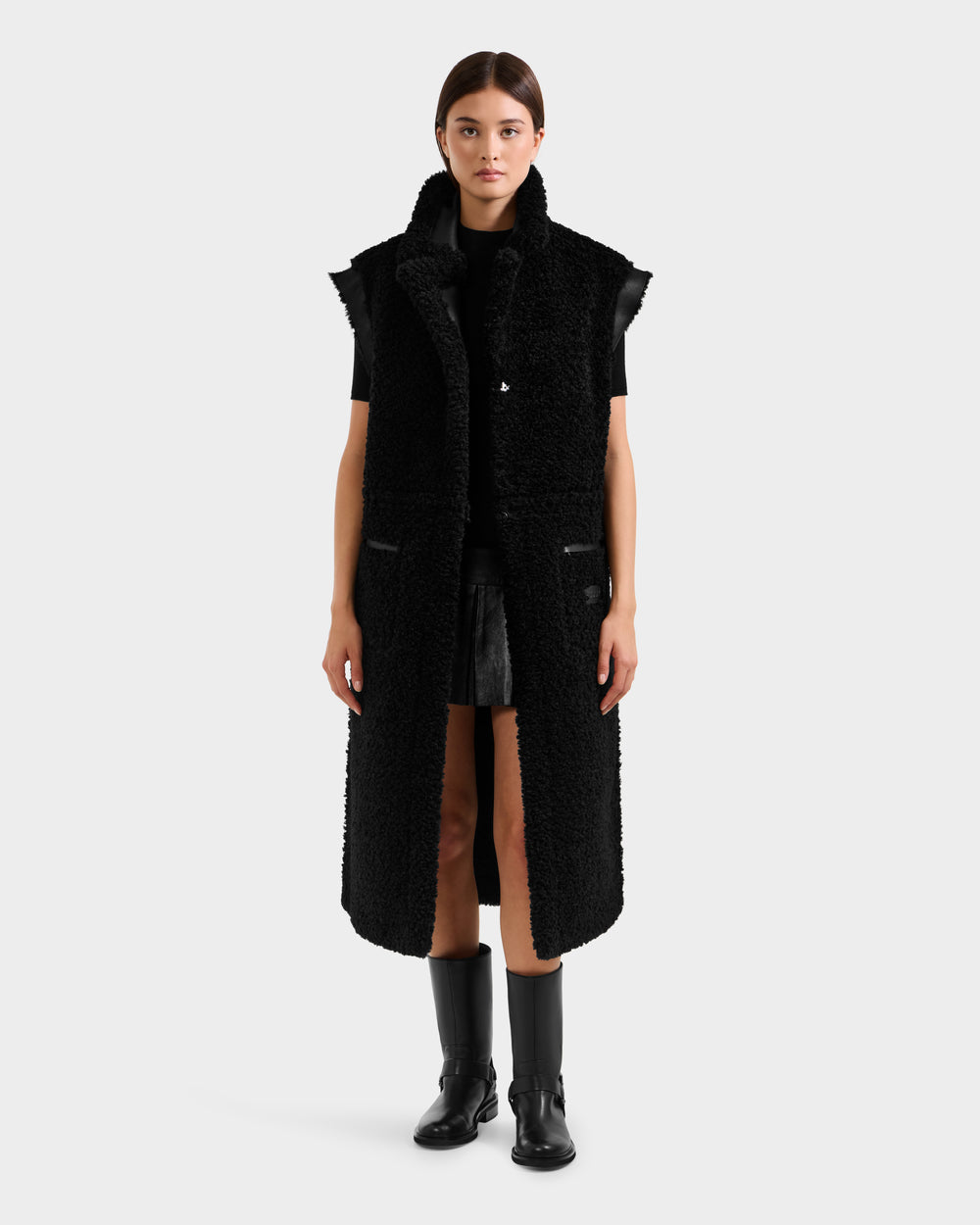 RUDSAK PALOMA Modular Reversible Faux Shearling Coat - Women's