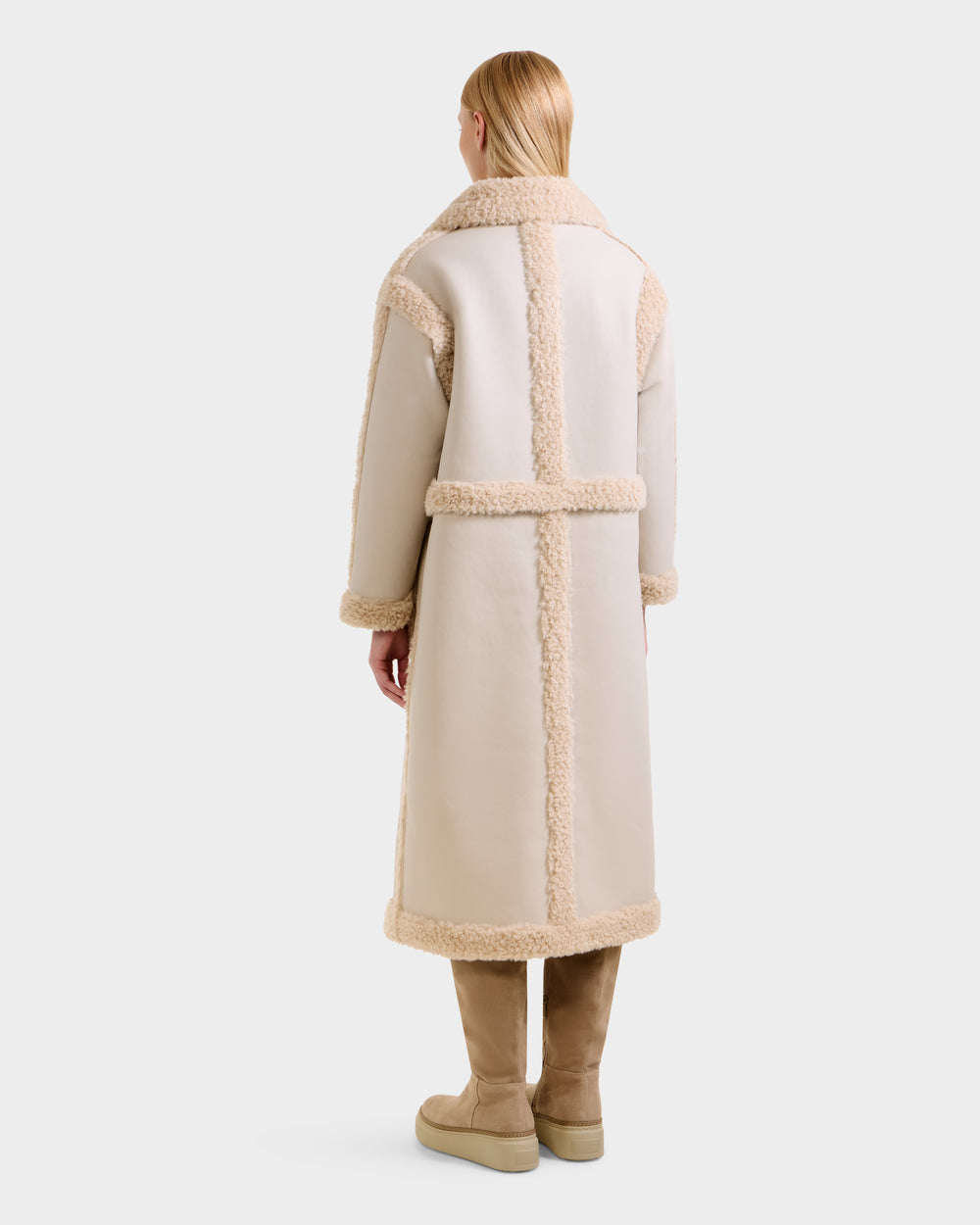 RUDSAK PALOMA Women's Modular Faux Shearling Coat - Reversible