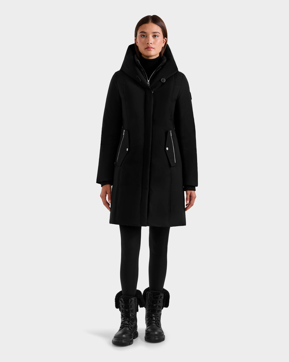 SARINA L125550 Black Outerwear – Rudsak