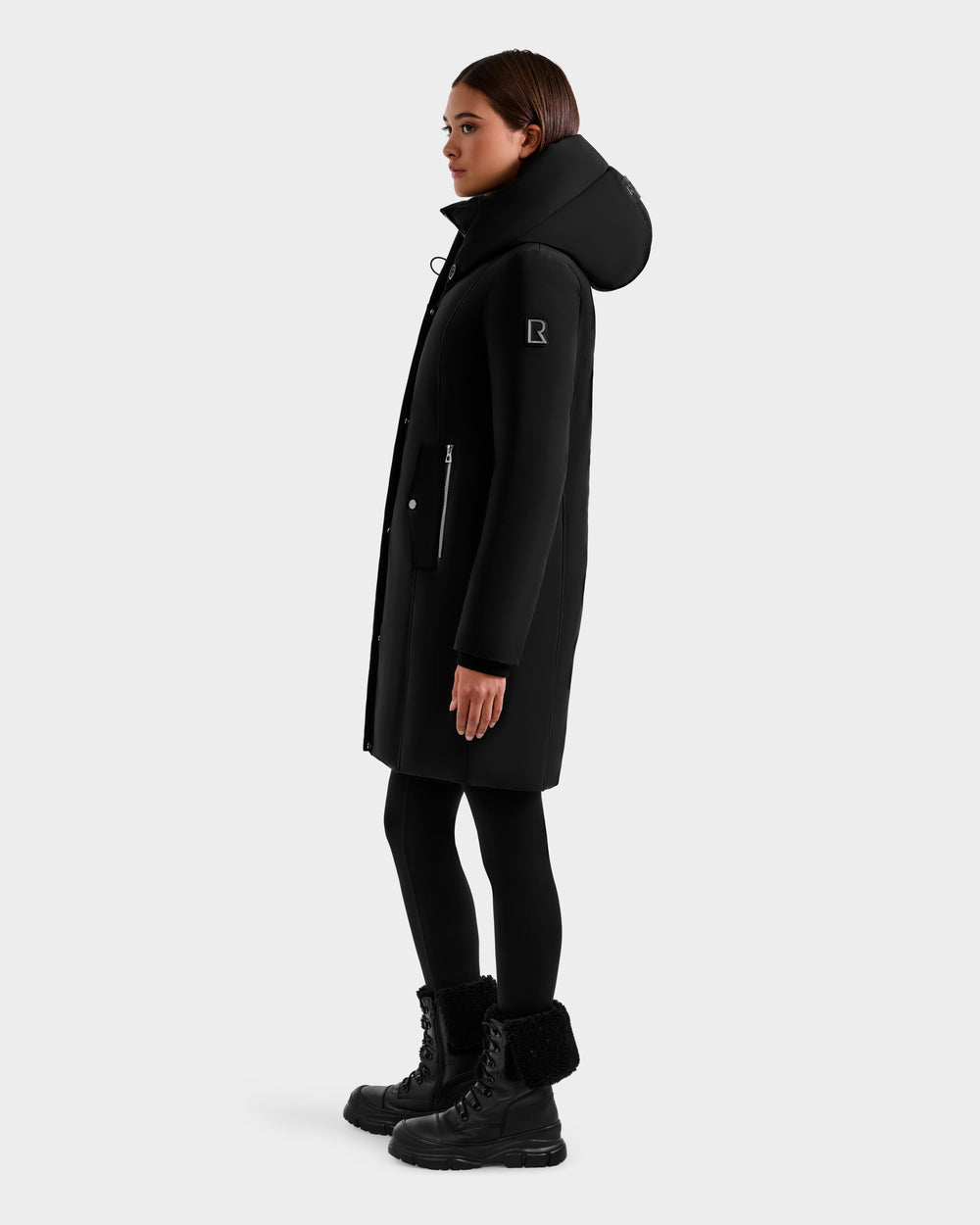 SARINA L125550 Black Outerwear – Rudsak