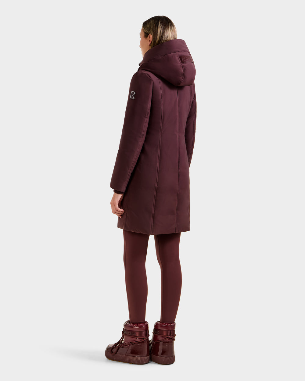 SARINA L125550 Bordeaux Outerwear Jacket | Style & Comfort – Rudsak