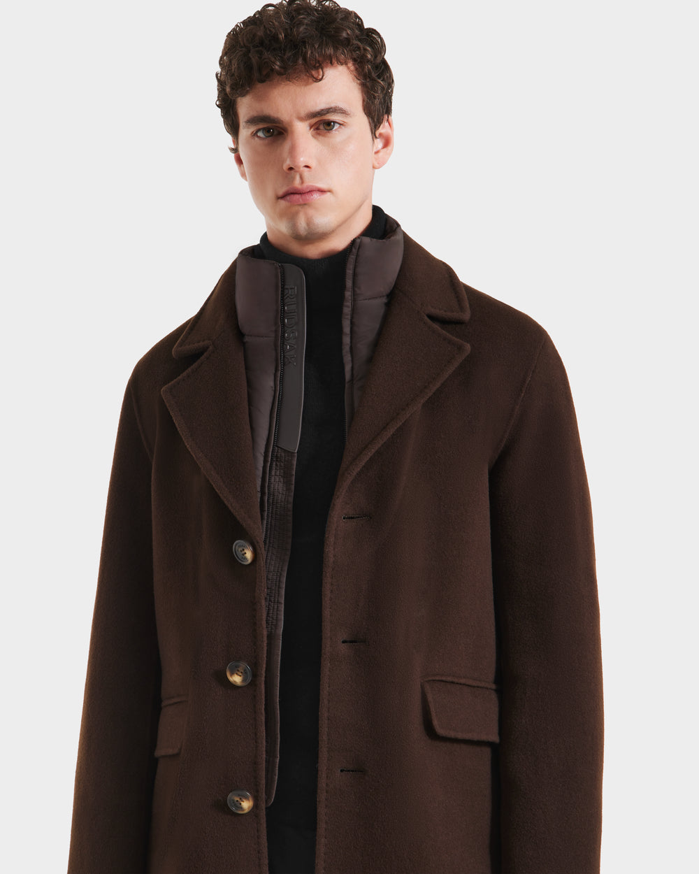 週末限定値下げ　WIRROW Double Breasted Over Coat Stylish Overcoats for Men in Classic and Modern Cuts | Statement