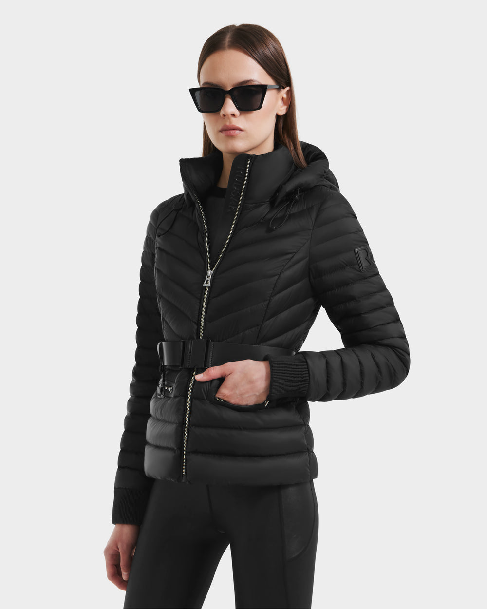 SCARLETT Black Women's Down Jacket by RUDSAK Stylish, Warm