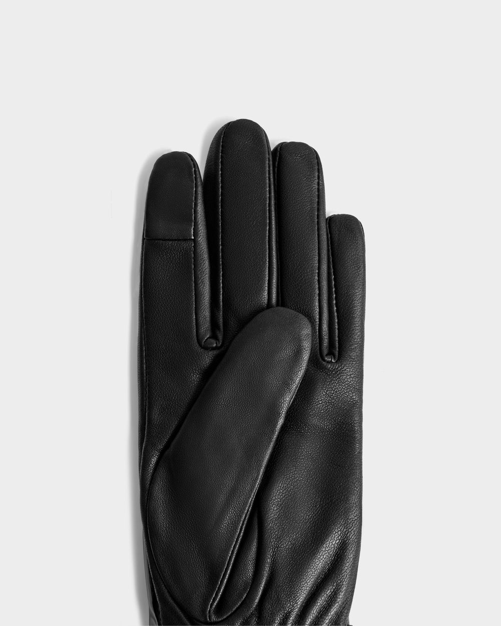 STROMBOLI RUDSAK Black Women's Sleek Touchscreen Winter Gloves - Main Image