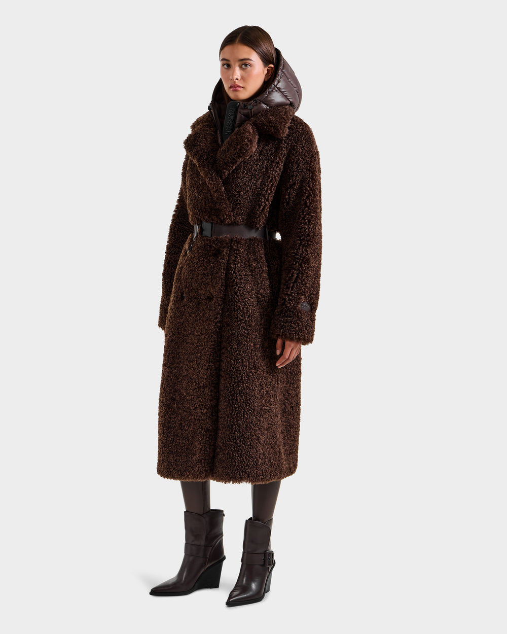 【SMOOTHMOOD】Teddy Shearling Hooded Coat SMOOTHMOOD】Teddy Shearling Hooded Coat 【公式通販】