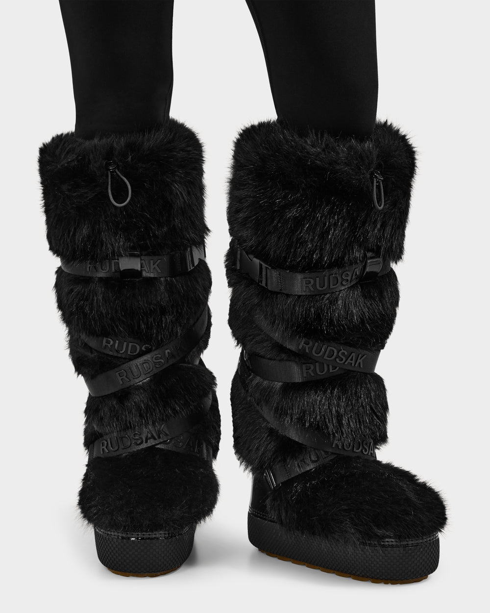 RUDSAK TORIN Women's Faux Fur Moon Boots Cozy Winter Style