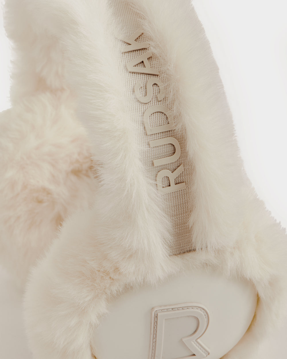 RUDSAK VALENCIA Vanilla Earmuffs | Cozy Faux Fur Warmth – Rudsak