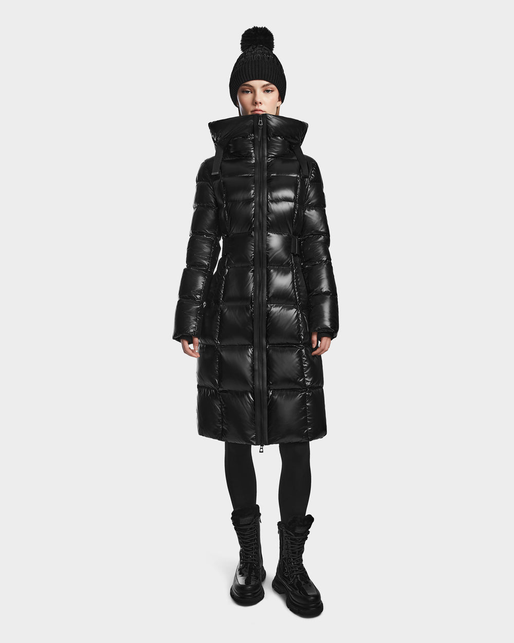 RUDSAK VENICE S Black Quilted Down Puffer – Stylish & Warm – Rudsak