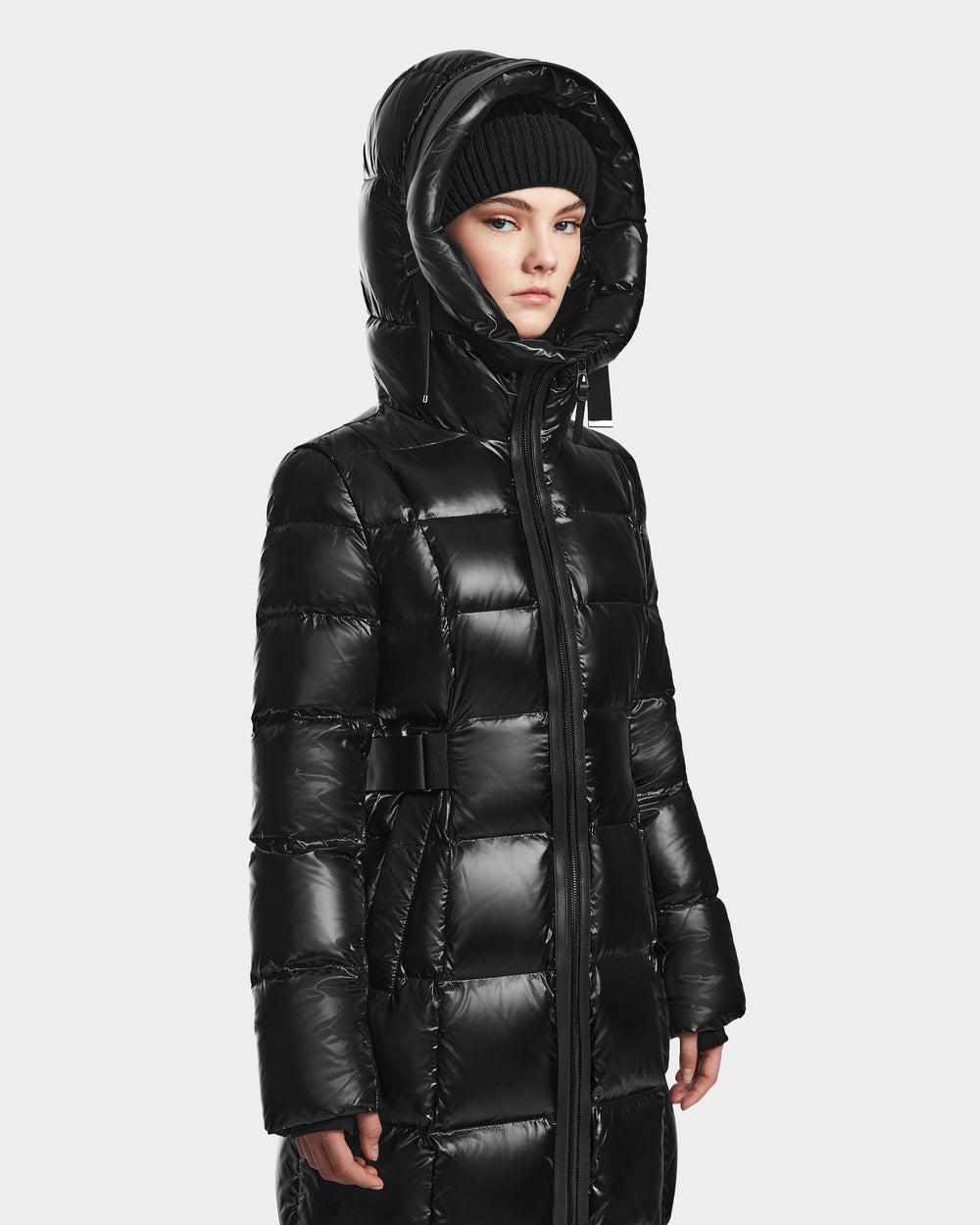 RUDSAK VENICE S Black Quilted Down Puffer – Stylish & Warm – Rudsak