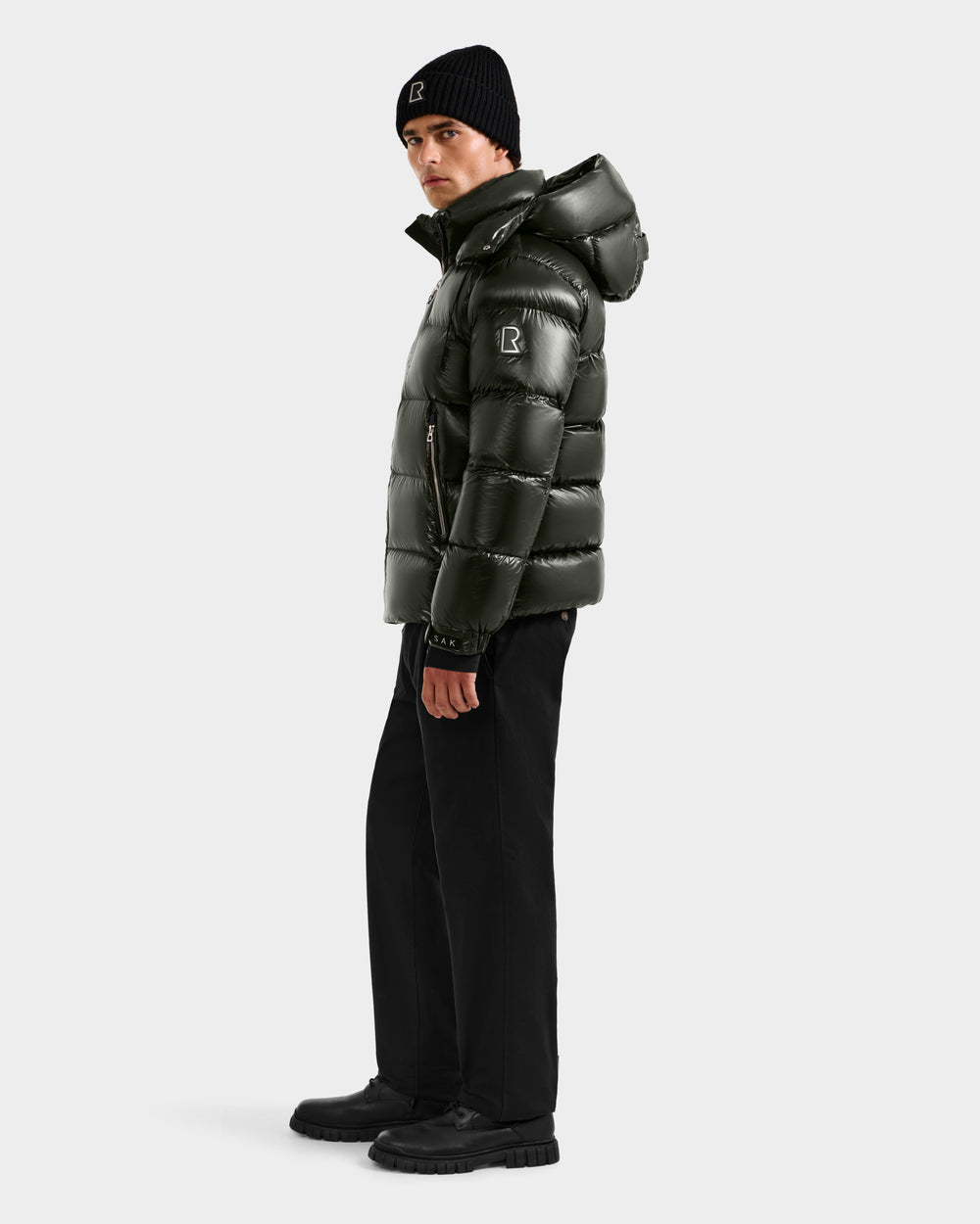 VINCE S RUDSAK Men's Down Puffer: Wind Water-Repellent Warmth
