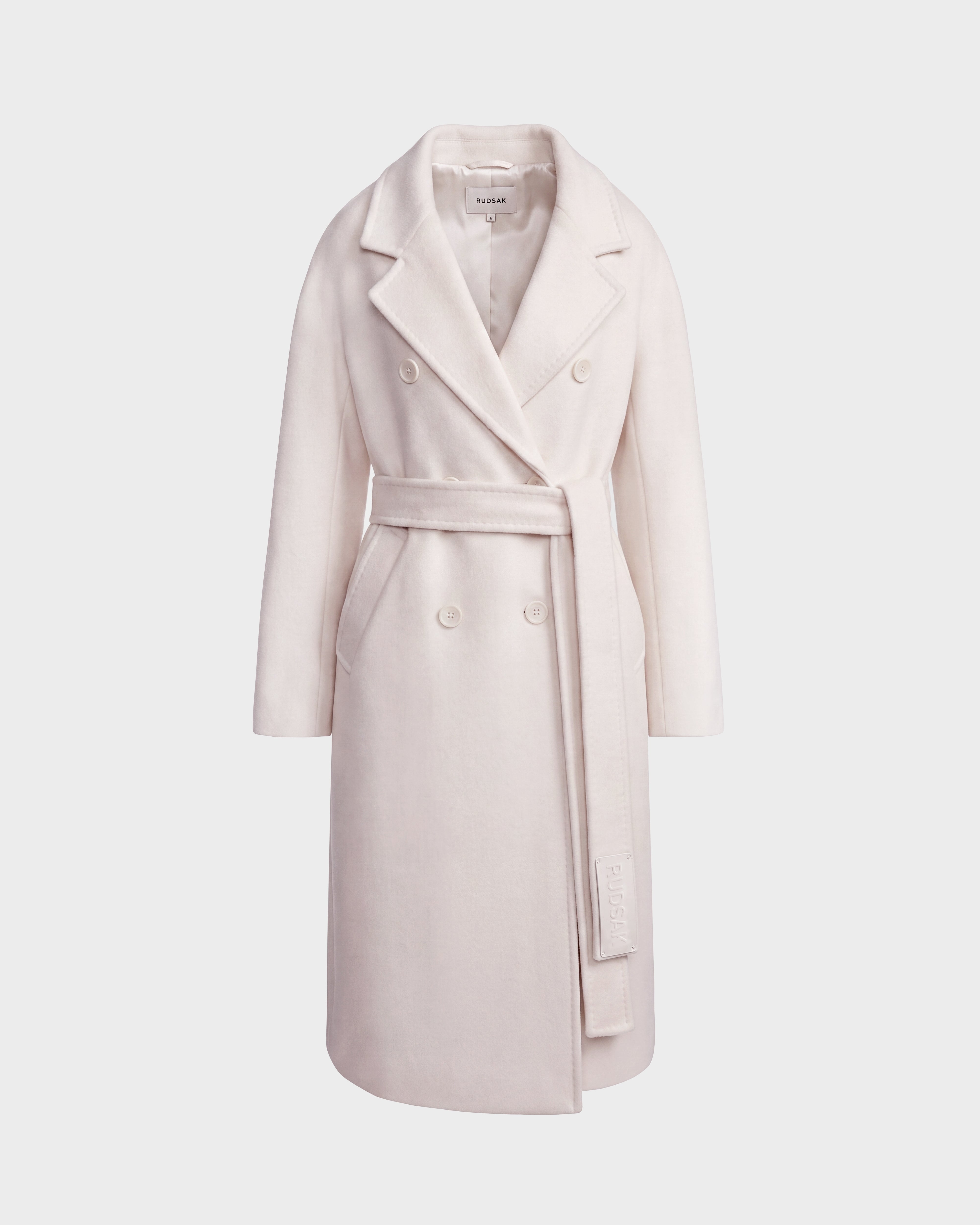 RUDSAK KOURT W Women's Belted Wool Cashmere Coat - Luxury Fall