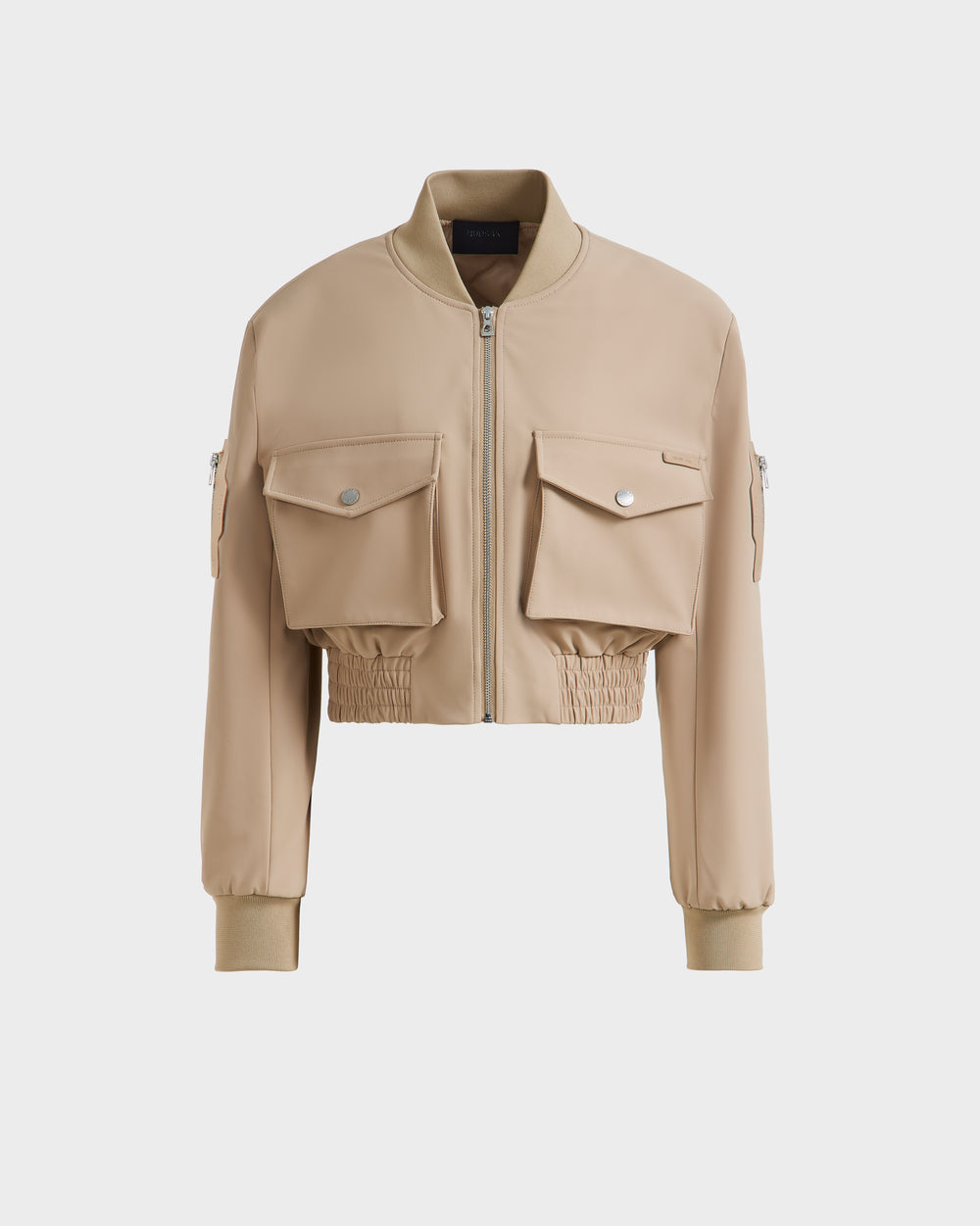 Rudsak Keira Bomber Cropped Jacket Vegan Cuir Style chic