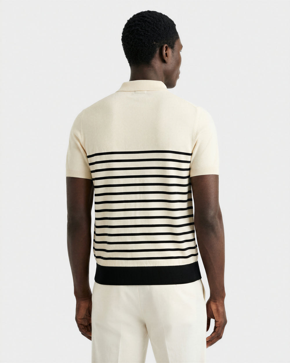 Pedestal polo t ロンt DAB Brrrsos着用 Yoko YOKO SAKAMOTO ヨーコサカモト 「TUBE L/S POLO」- WEEKENDER SHOP
